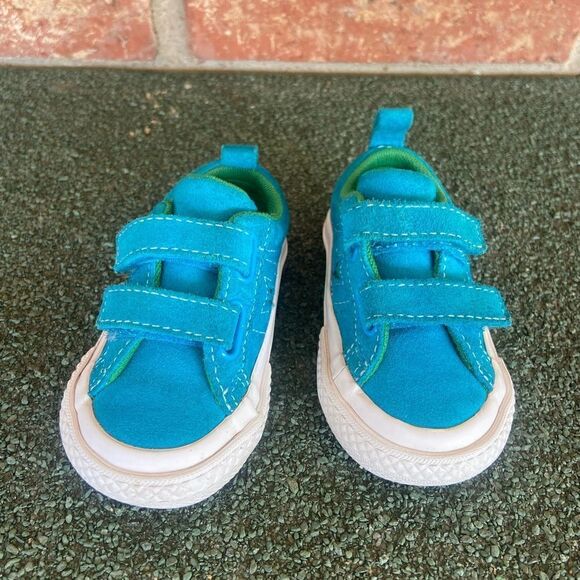 Converse Toddler baby Toddler One Star 2V Ox Hawaiian Ocean Size 4 - Picture 7 of 13
